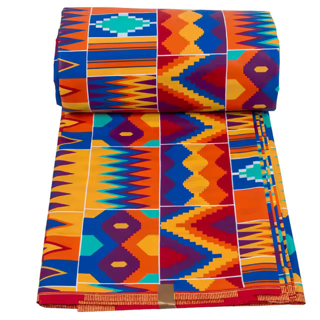 Ankara Wax Print Fabric for Textiles and Dressmaking