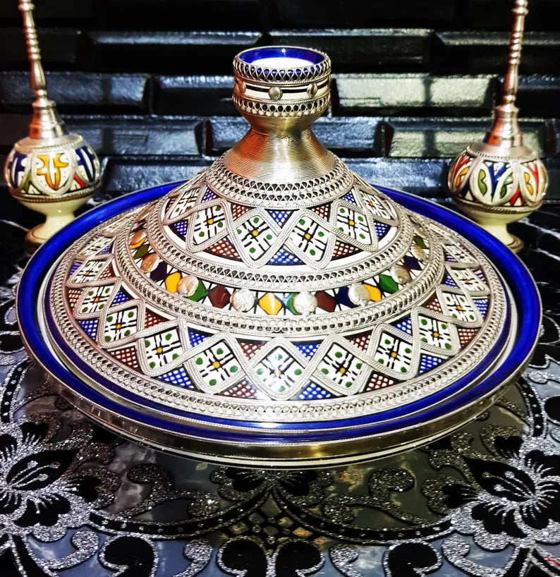 Bohemian Vintage Print Ceramic Tableware Set for Kitchenware