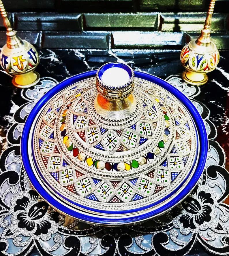 Bohemian Vintage Print Ceramic Tableware Set for Kitchenware