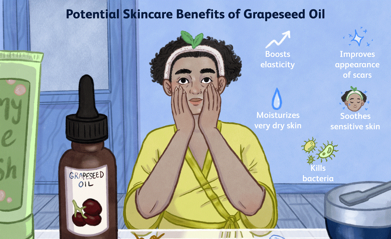 Raw African Grapeseed Oil